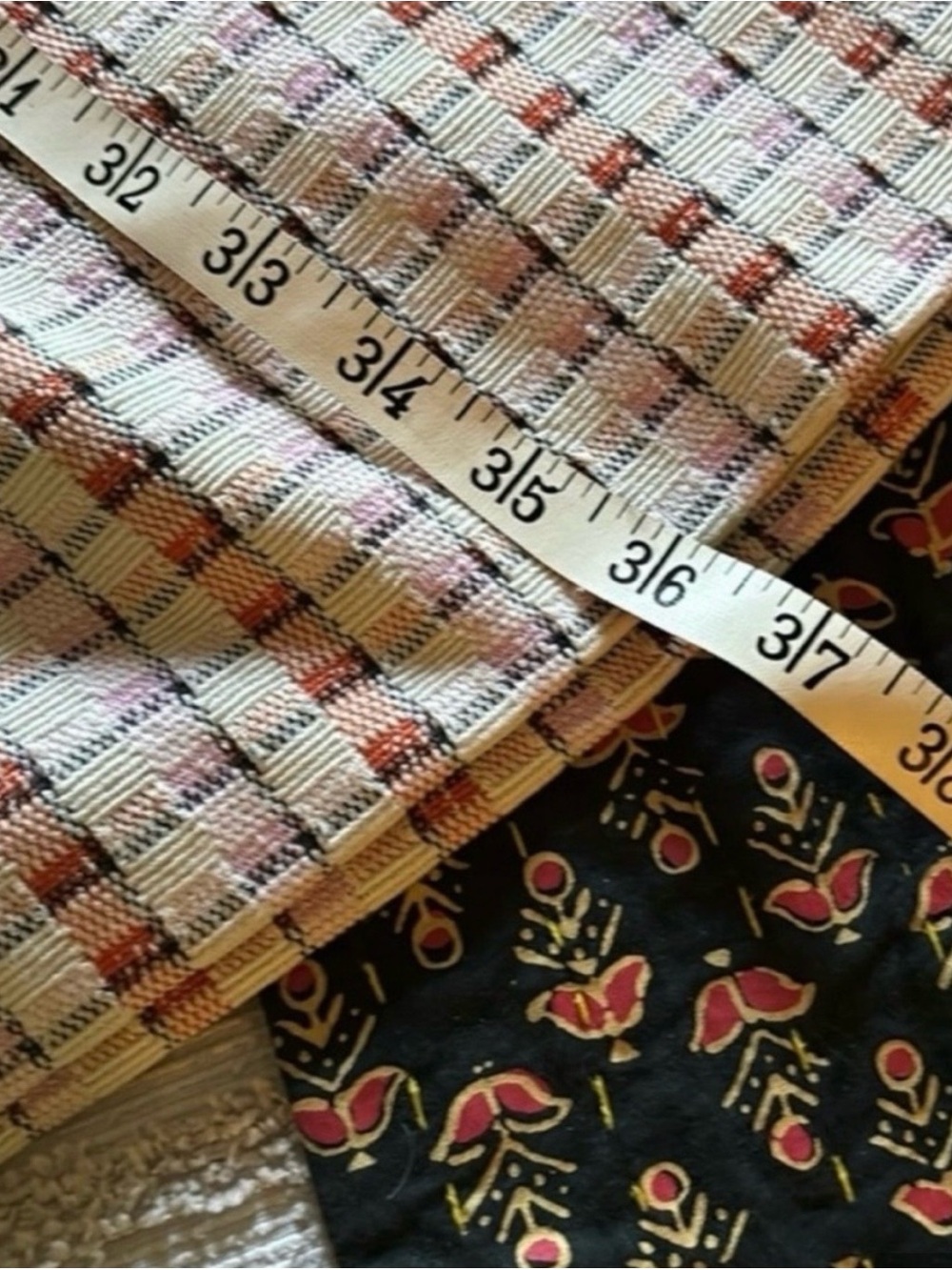 Ann Taylor square neck short leaved plaid dress 4 - Picture 4 of 6